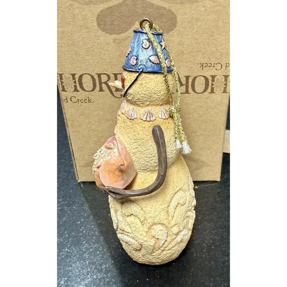 Jim Shore Safe til The Yule Tide Comes In Beach Snowman 4017669 In Box